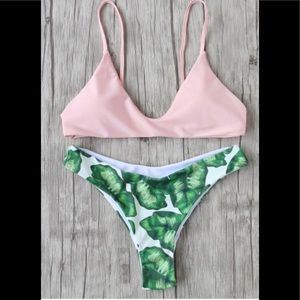 Two piece bathing suit